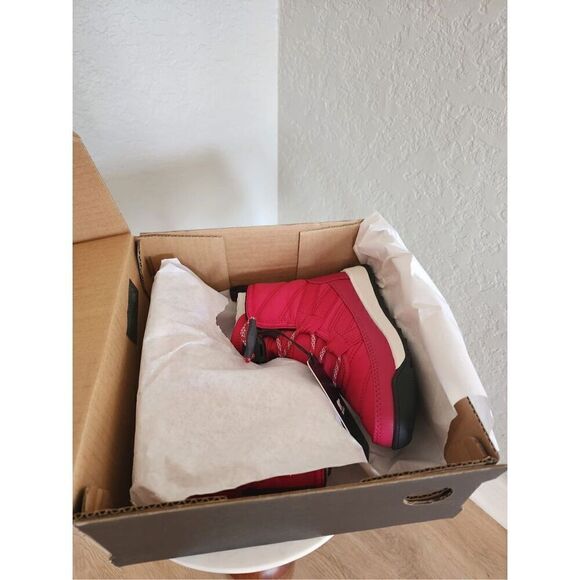 SOREL Whitney‎ II Short Waterproof Insulated Boot, Toddler Size 11, Red, NWT - Picture 8 of 10
